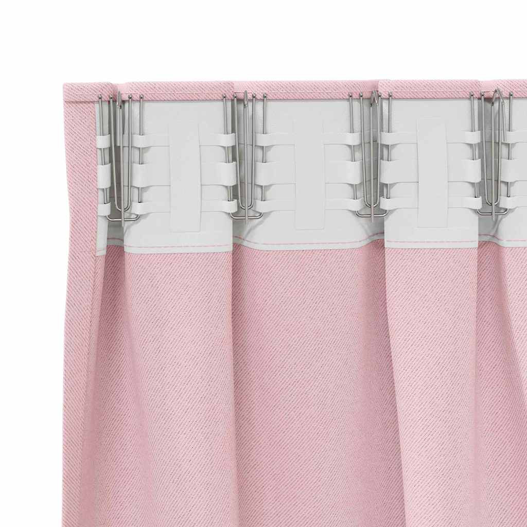 Užuolaidos su žiedais, blokuojančios šviesą 2 pcs