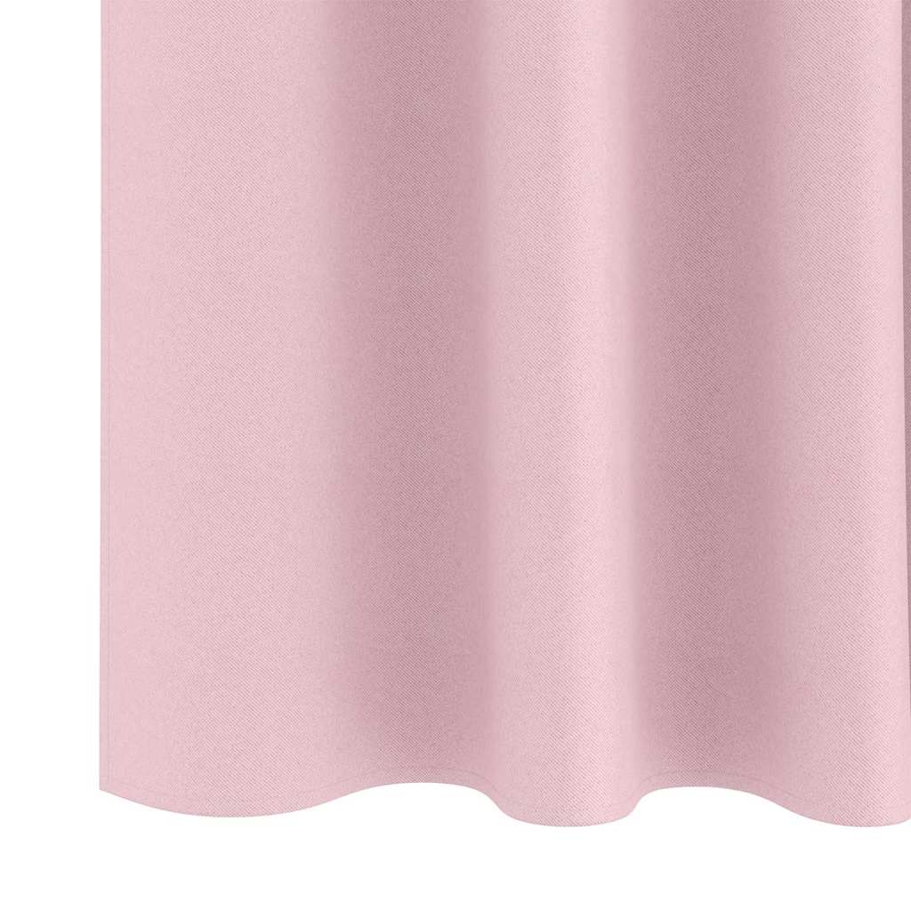 Užuolaidos su žiedais, blokuojančios šviesą 2 pcs