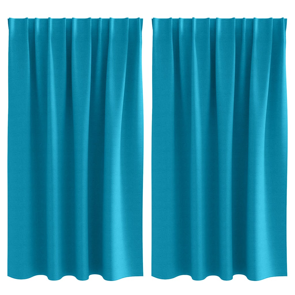 Užuolaidos su žiedais, blokuojančios šviesą 2 pcs Turkio