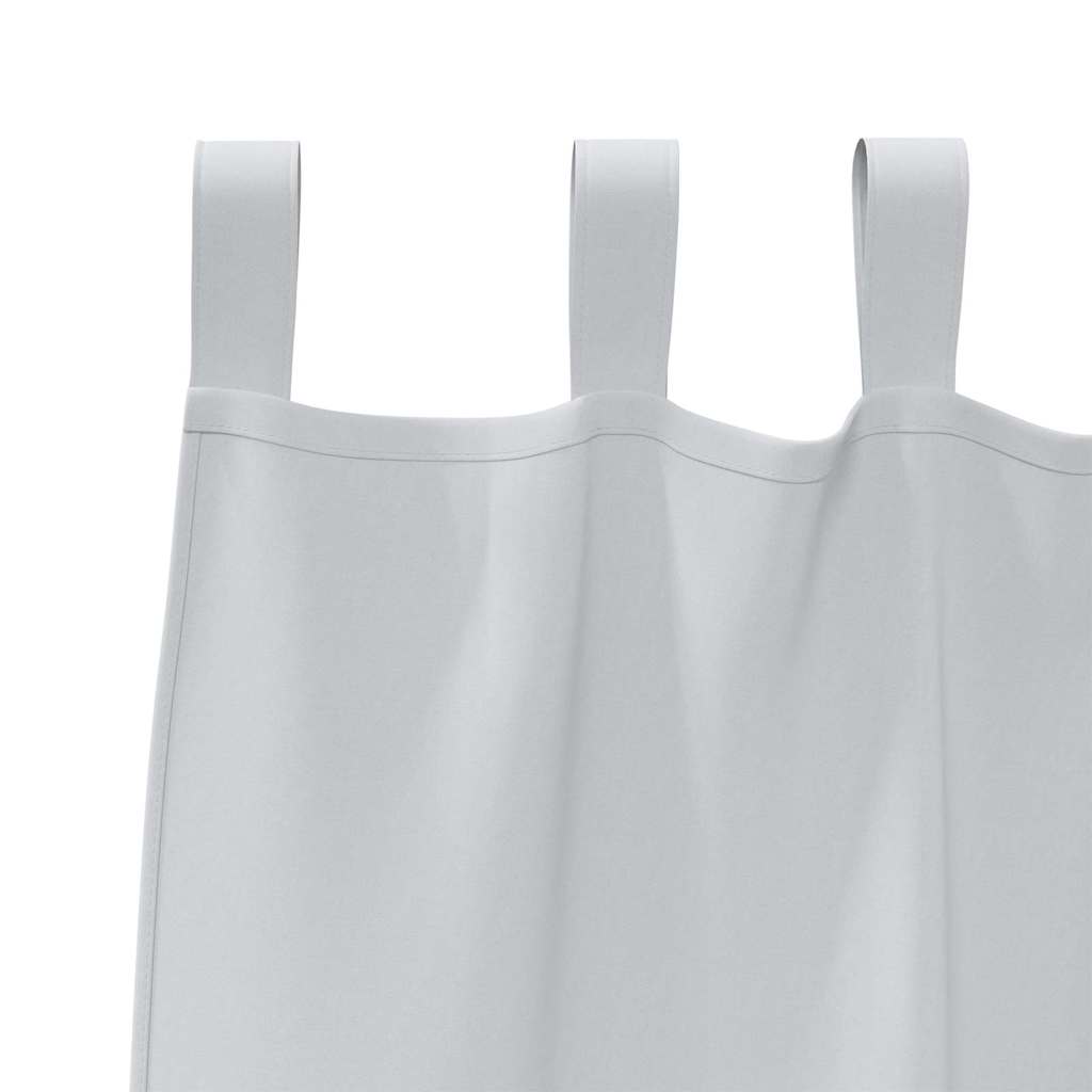 Curtains 2 pcs Light grey 245 x 140 cm Polyester