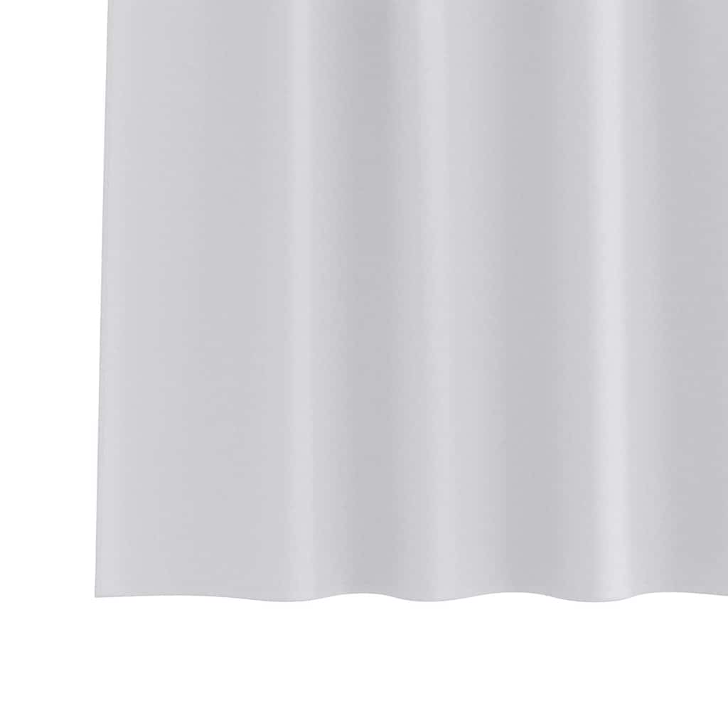 Curtains 2 pcs Light grey 245 x 140 cm Polyester