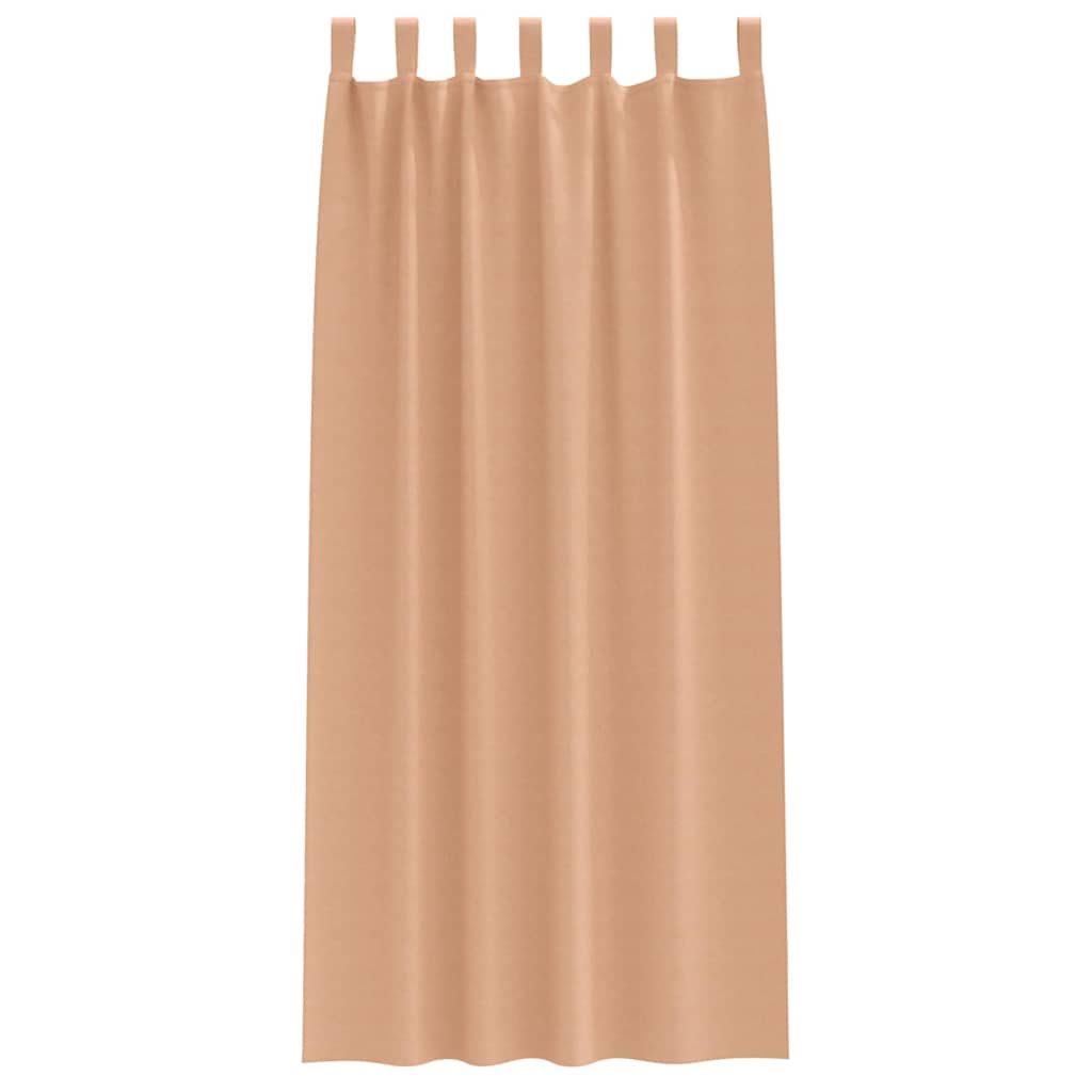 Užuolaidos su žiedais, blokuojančios šviesą 2 pcs