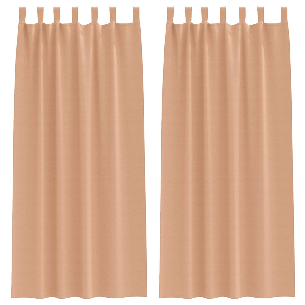 Užuolaidos su žiedais, blokuojančios šviesą 2 pcs
