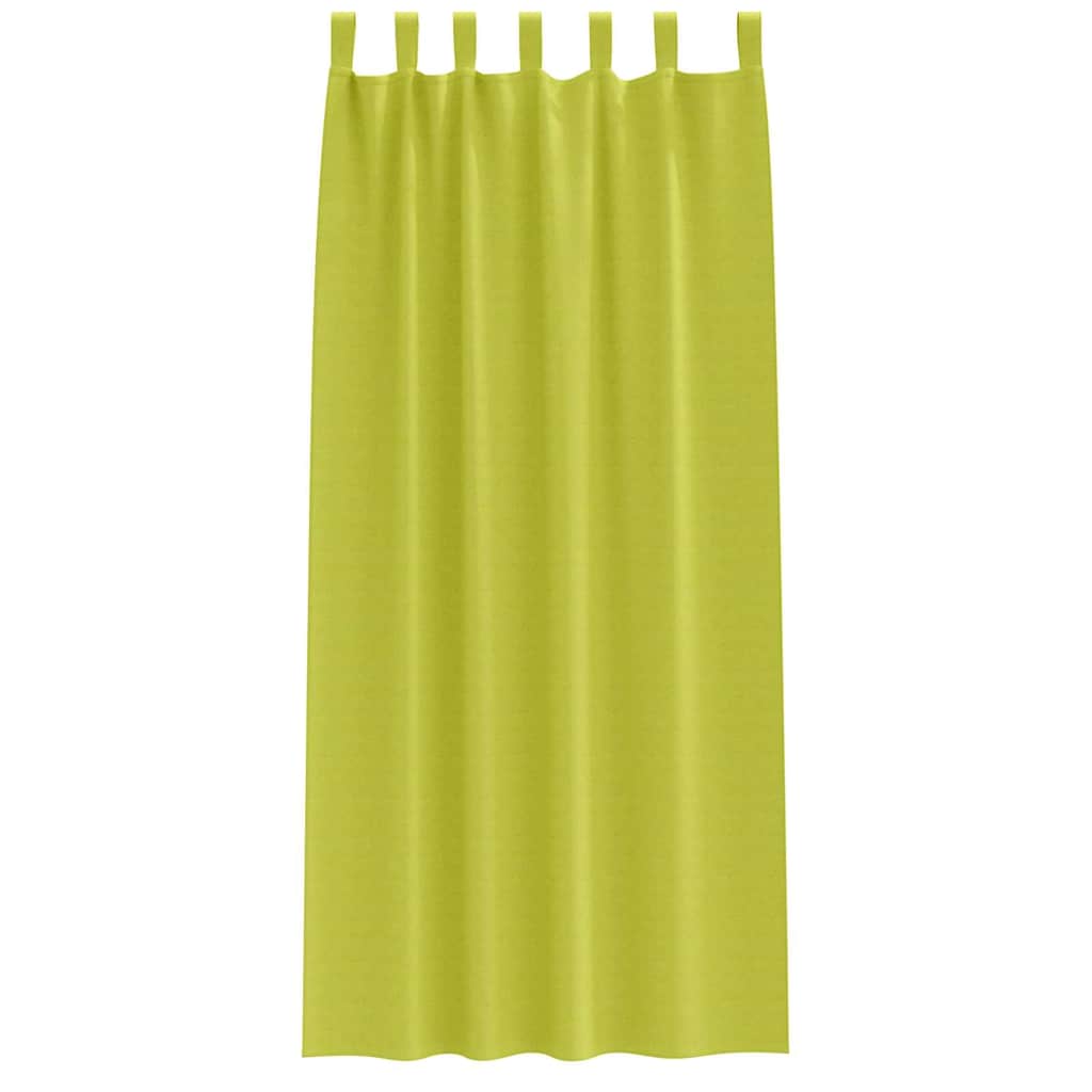 Curtains 2 pcs Apple green 260 x 140 cm Polyester