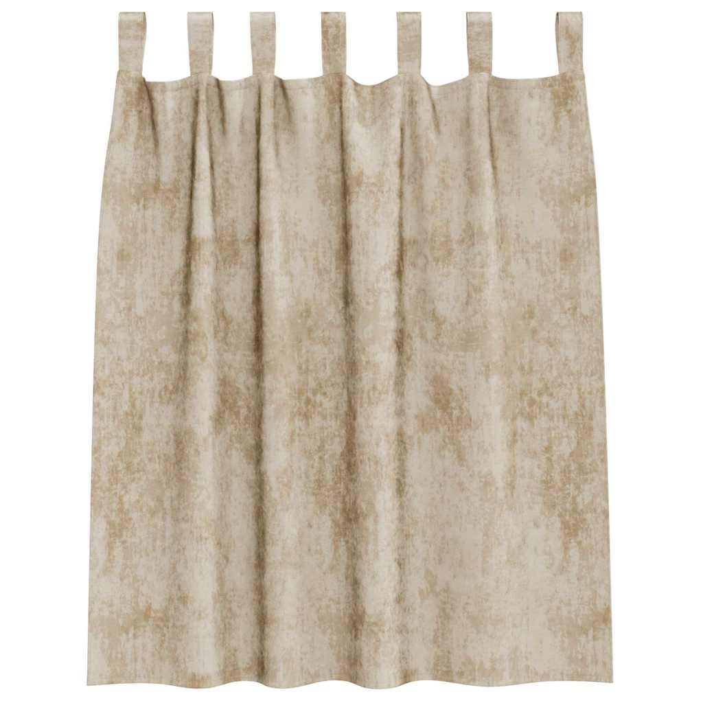 SAMT curtains 2 pcs with eyelets cream 140x140 cm