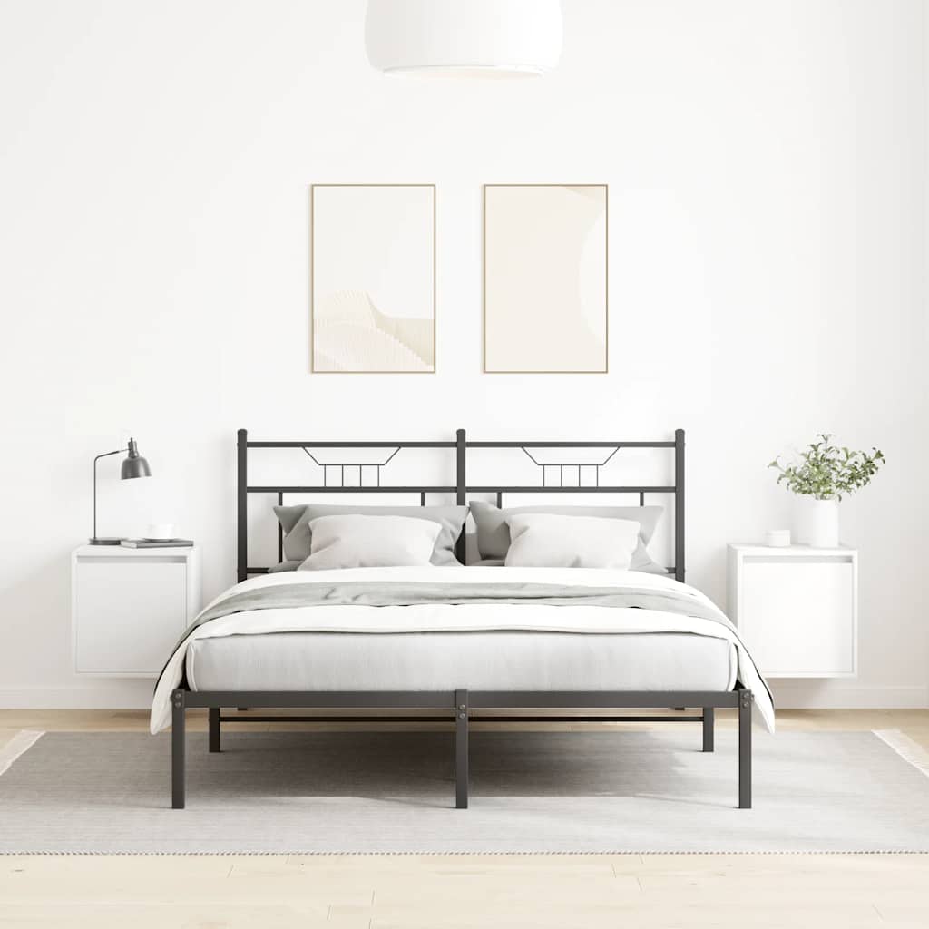 Wall-mounted bedside tables, 2 pcs., white, 38x34x40 cm
