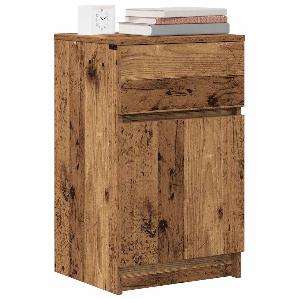 Nightstand, wood, 39x35x65 cm, treated wood