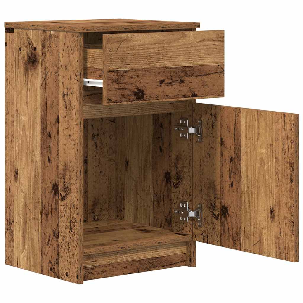 Nightstand, wood, 39x35x65 cm, treated wood
