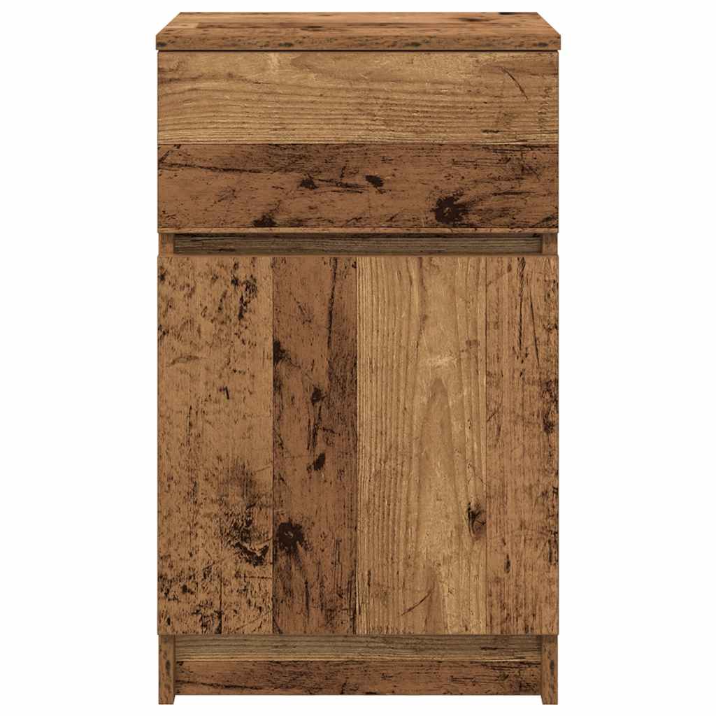 Nightstand, wood, 39x35x65 cm, treated wood