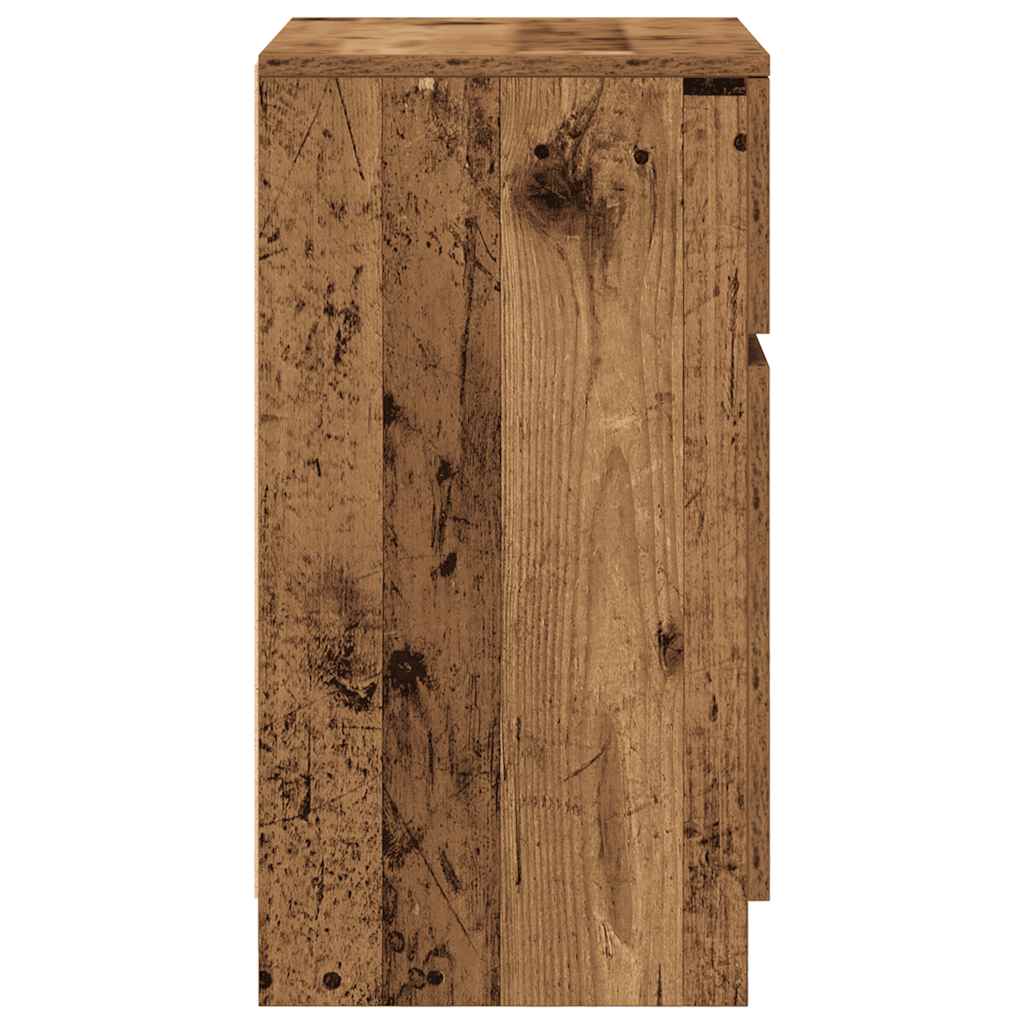 Nightstand, wood, 39x35x65 cm, treated wood