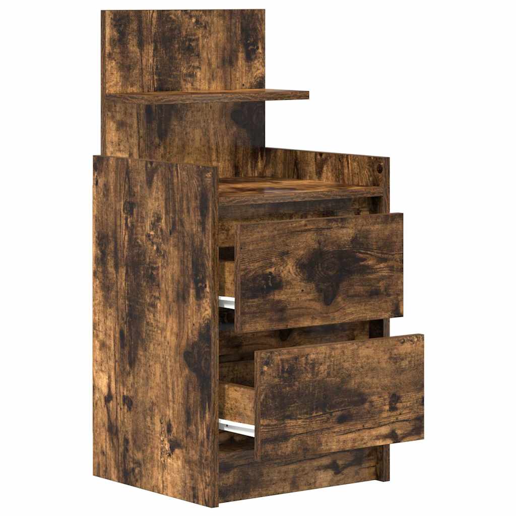Bedside cabinet with 2 drawers 2 pcs, 38x34x80 cm