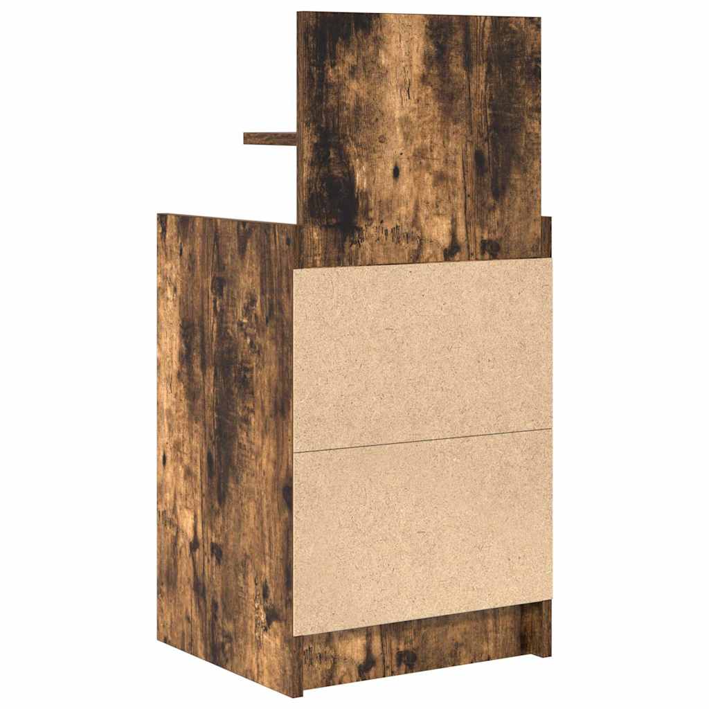Bedside cabinet with 2 drawers 2 pcs, 38x34x80 cm