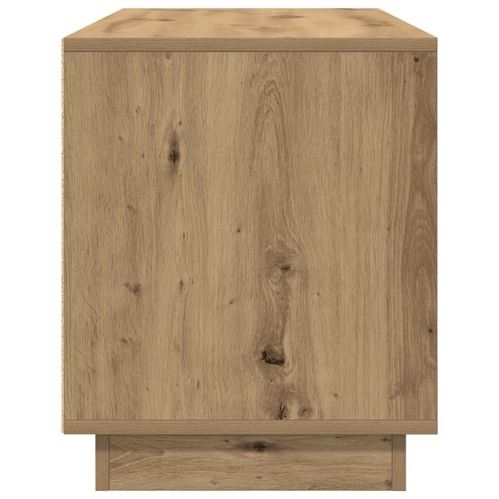 TV cabinet with LED, artisan, 100x41x50 cm