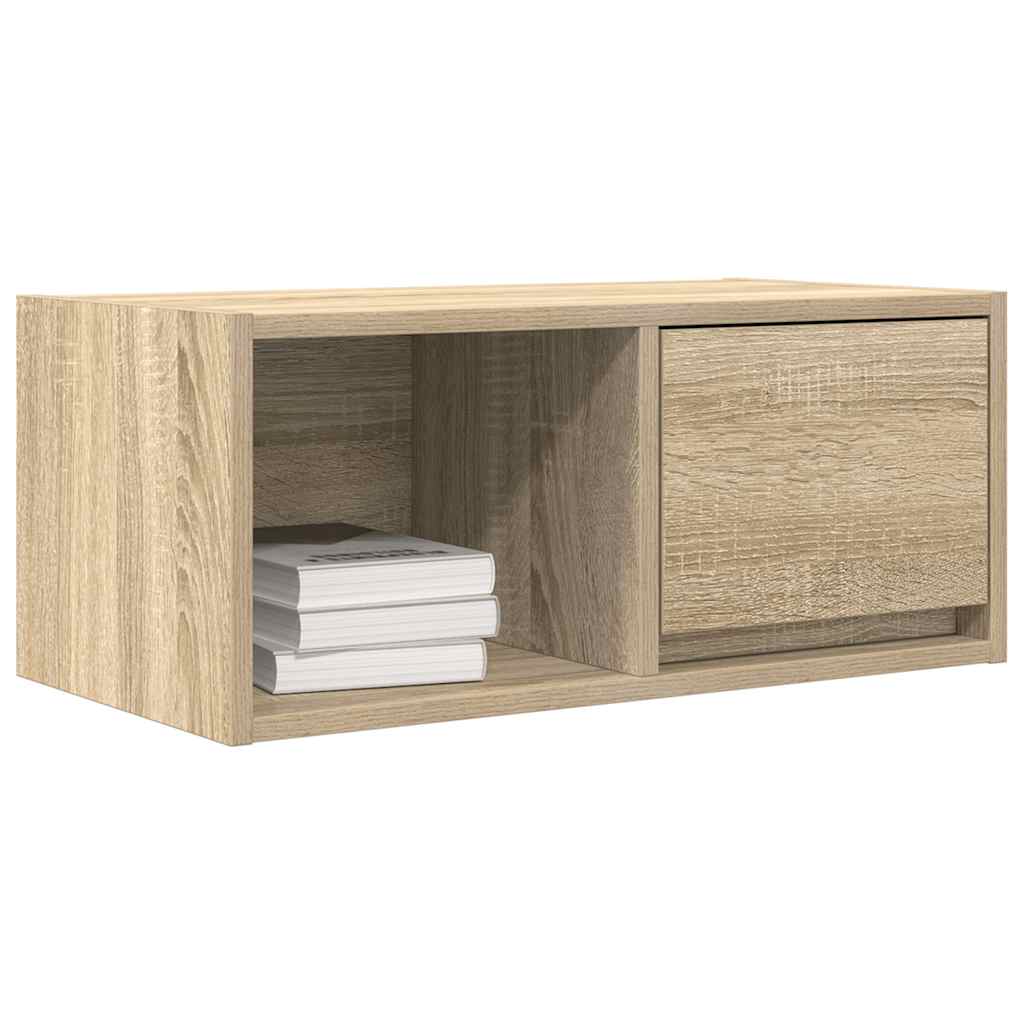 TV cabinet, oak, 60x31x25.5 cm, engineered wood