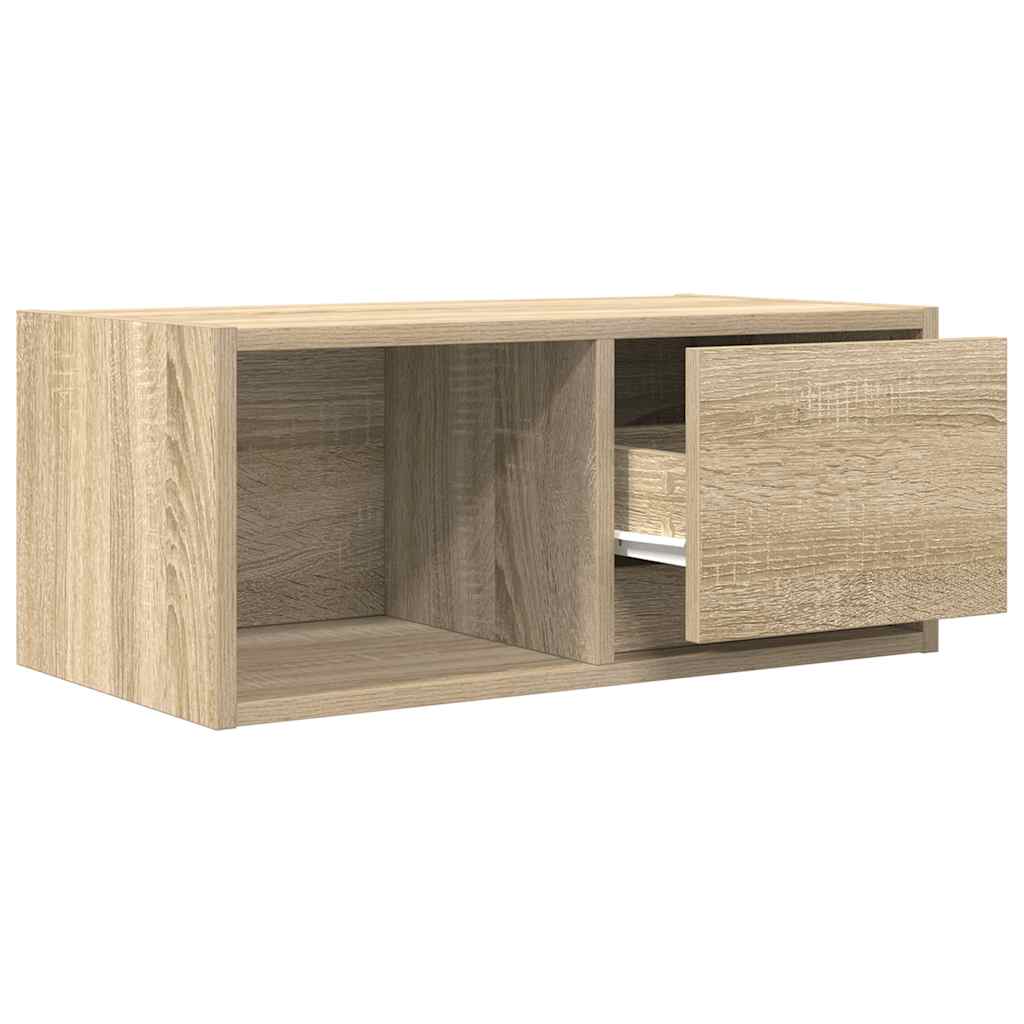 TV cabinet, oak, 60x31x25.5 cm, engineered wood