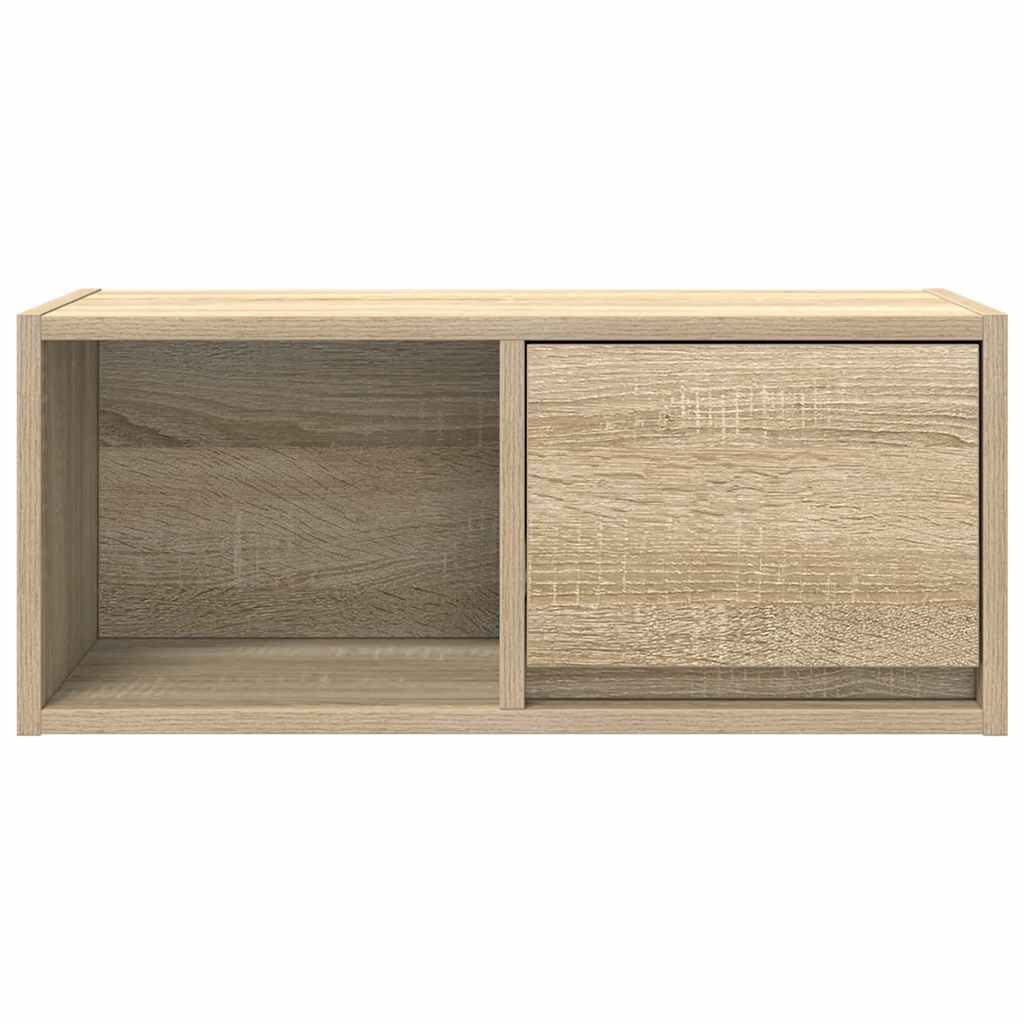 TV cabinet, oak, 60x31x25.5 cm, engineered wood