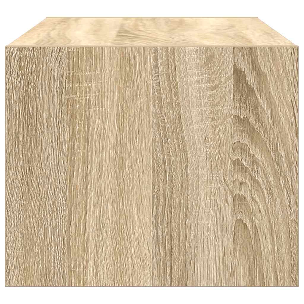 TV cabinet, oak, 60x31x25.5 cm, engineered wood