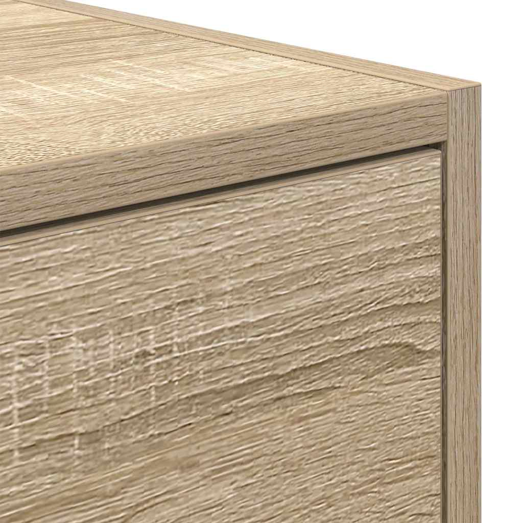 TV cabinet, oak, 60x31x25.5 cm, engineered wood