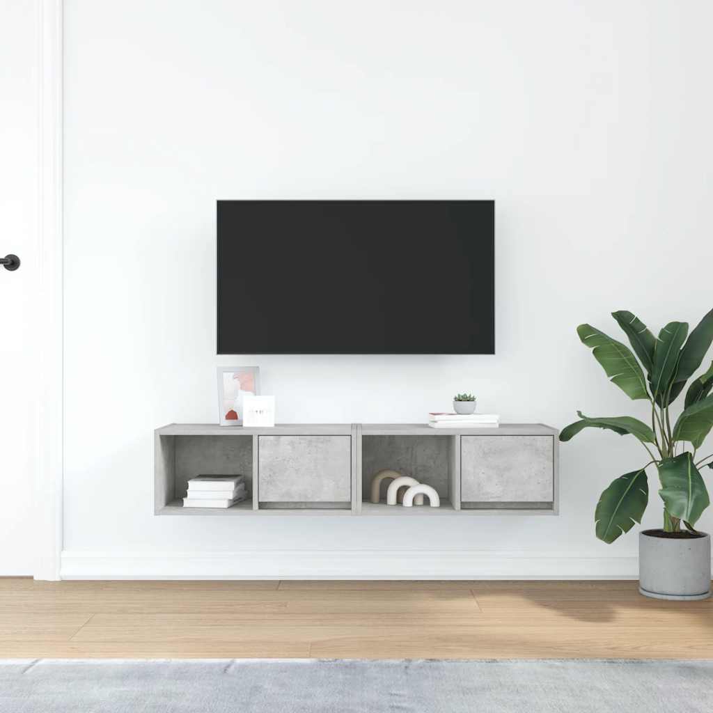 TV skapīši, 2 gab., 60x31x25,5 cm, koks