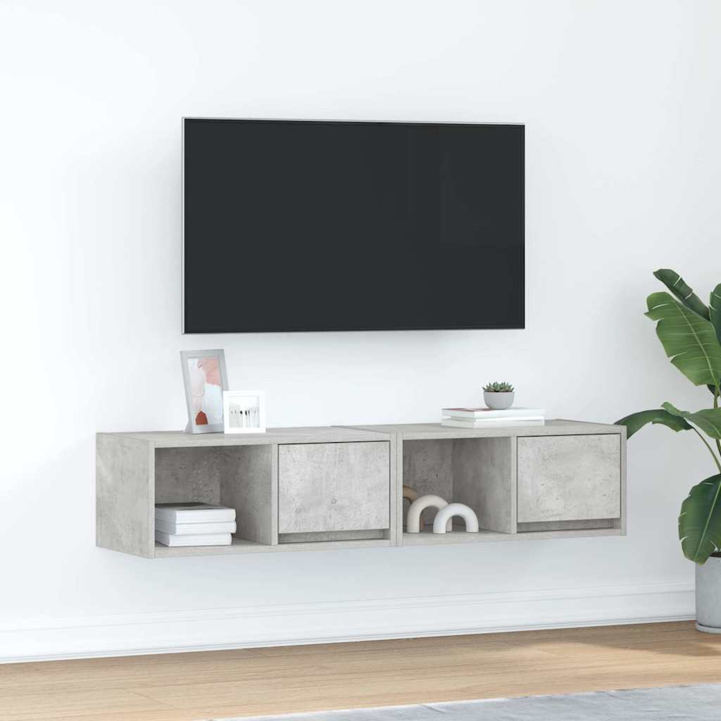 TV skapīši, 2 gab., 60x31x25,5 cm, koks