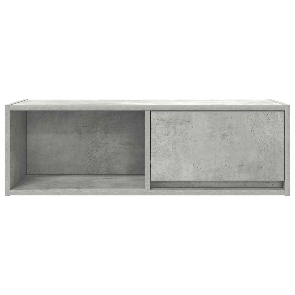 Televizoriaus spintelė, betono, 80x31x25,5cm, apdirbta mediena