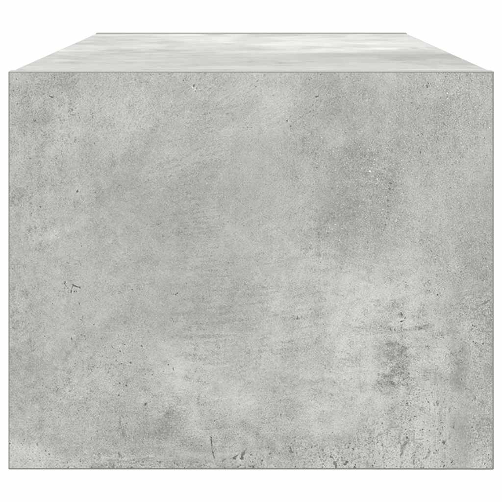 Televizoriaus spintelė, betono, 80x31x25,5cm, apdirbta mediena
