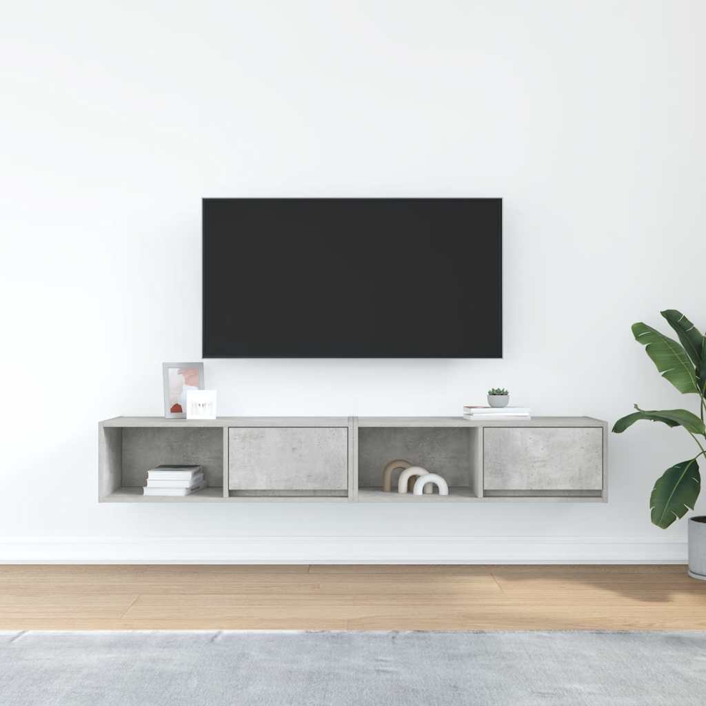 TV skapīši, 2 gab., 80x31x25,5 cm, koks
