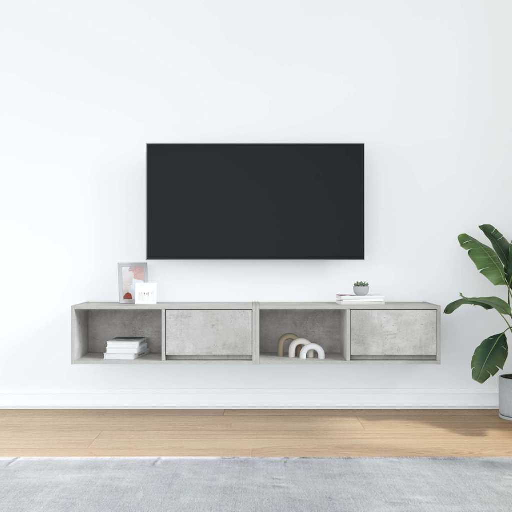 TV skapīši, 2 gab., 80x31x25,5 cm, koks
