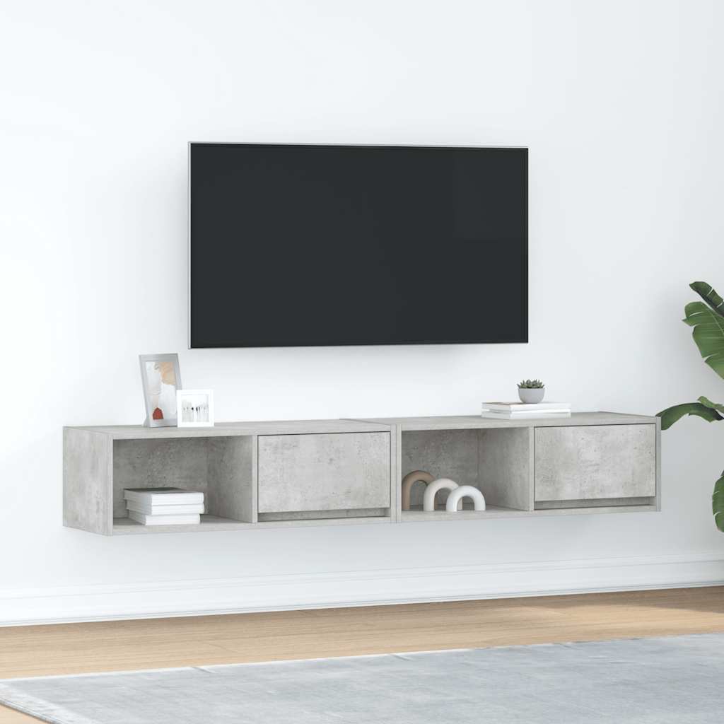 TV skapīši, 2 gab., 80x31x25,5 cm, koks