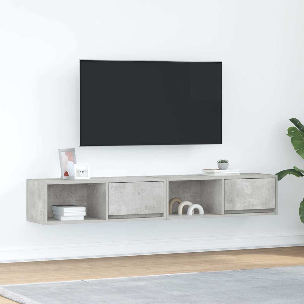 TV skapīši, 2 gab., 80x31x25,5 cm, koks