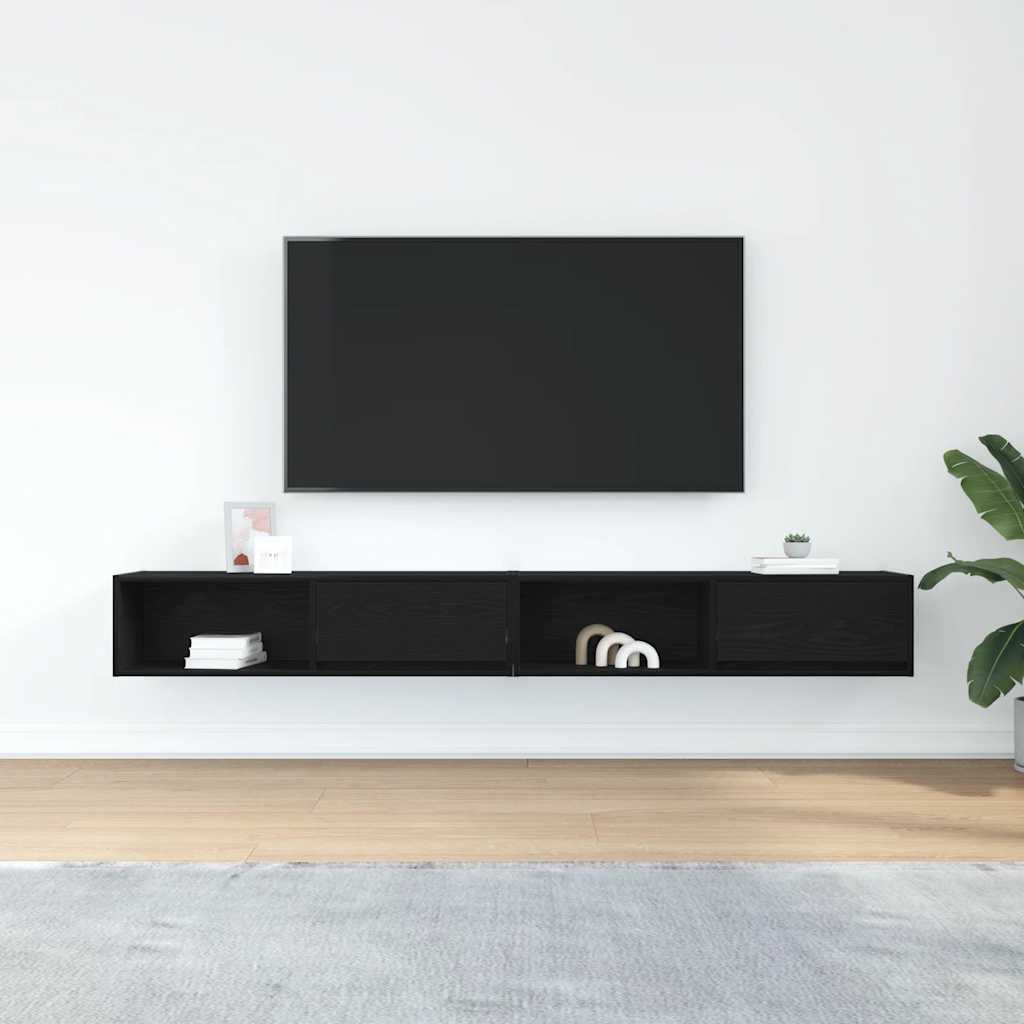 TV skapīši, 2 gab., 100x31x25,5 cm, koks