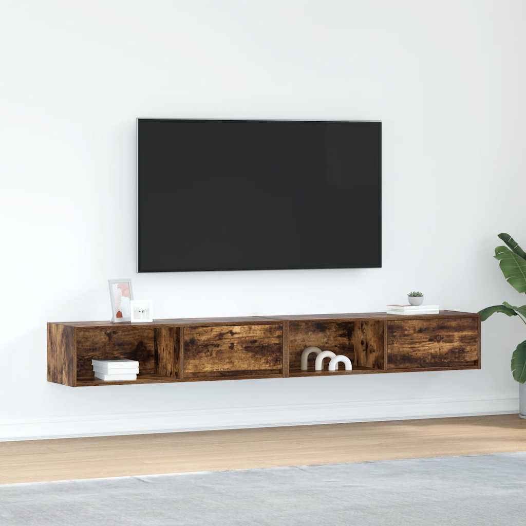 TV skapīši, 2 gab., 100x31x25,5 cm, koks