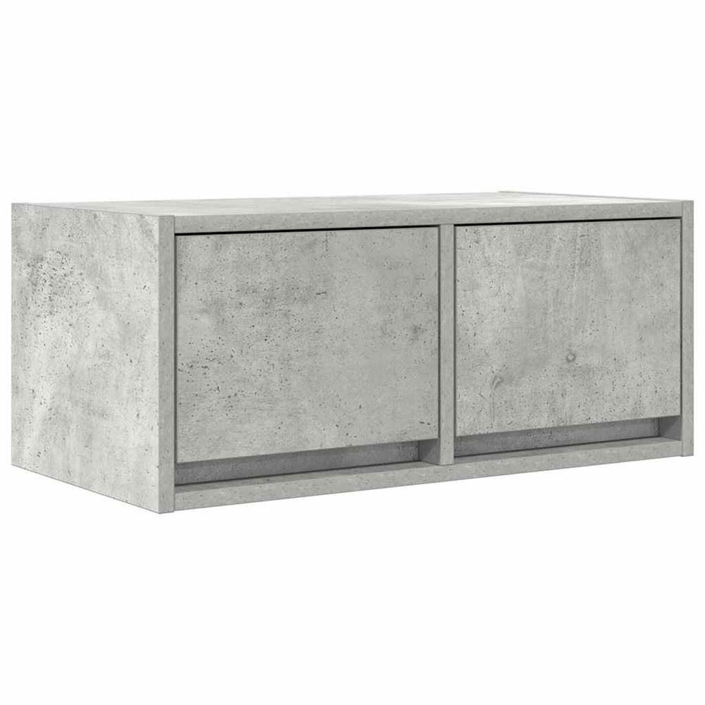 Televizoriaus spintelė, betono, 60x31x25,5 cm, apdirbta mediena