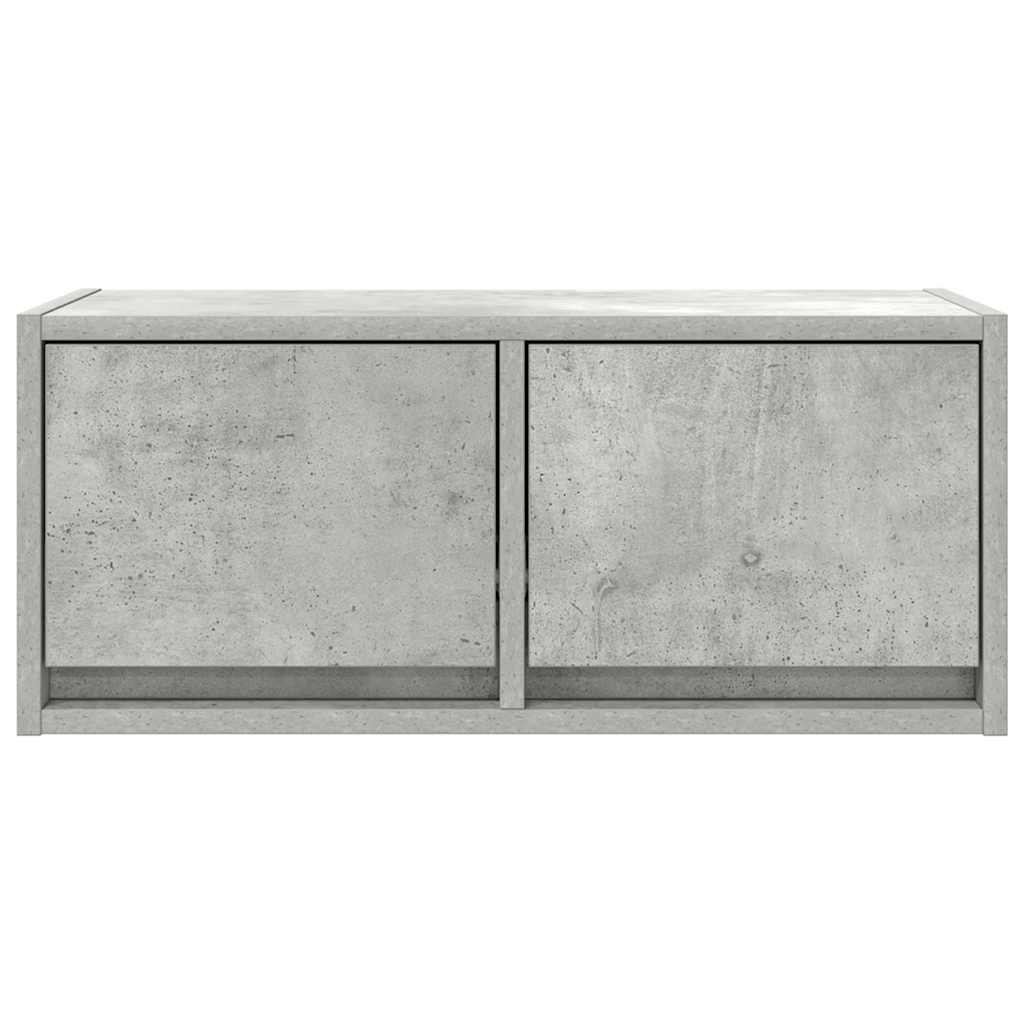 Televizoriaus spintelė, betono, 60x31x25,5 cm, apdirbta mediena