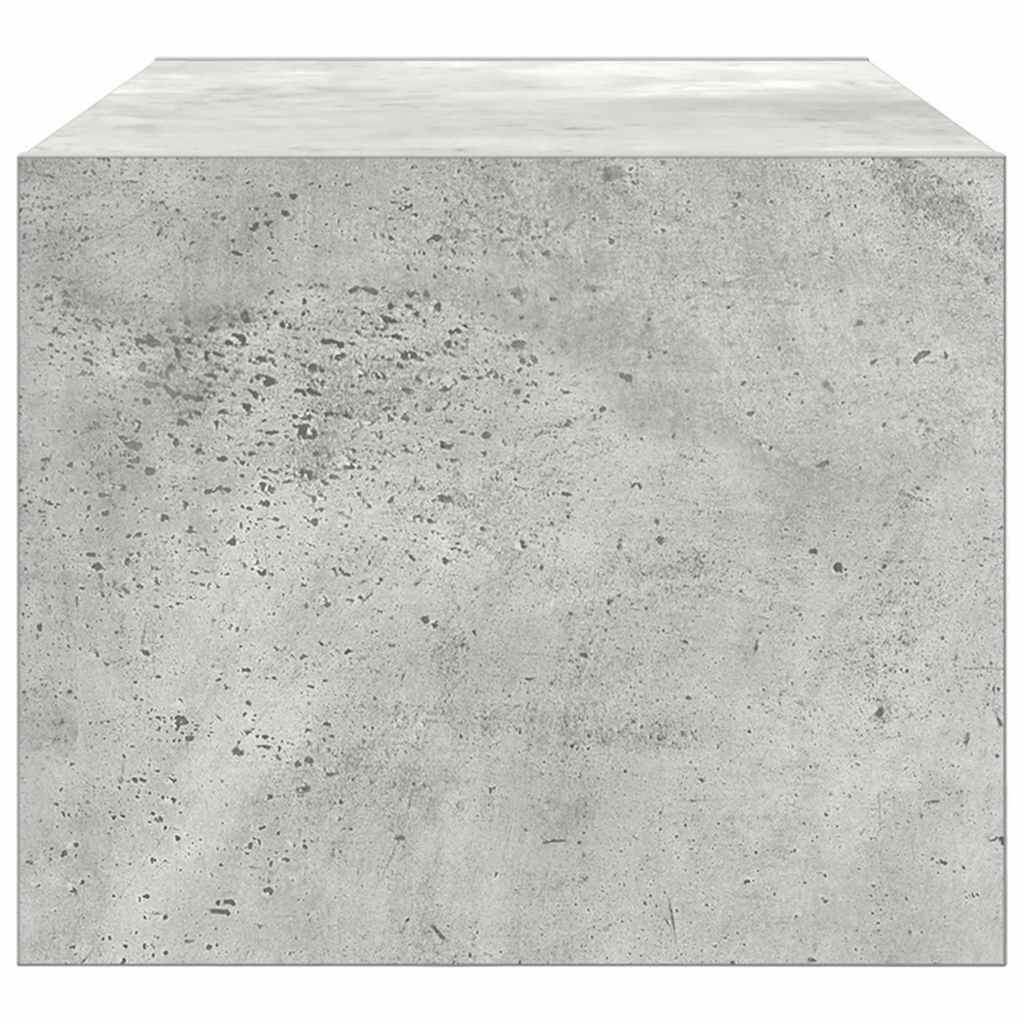 Televizoriaus spintelė, betono, 60x31x25,5 cm, apdirbta mediena