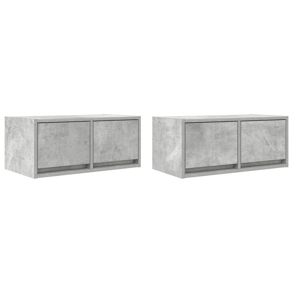 Televizoriaus spintelės, 2vnt., 60x31x25,5 cm, mediena