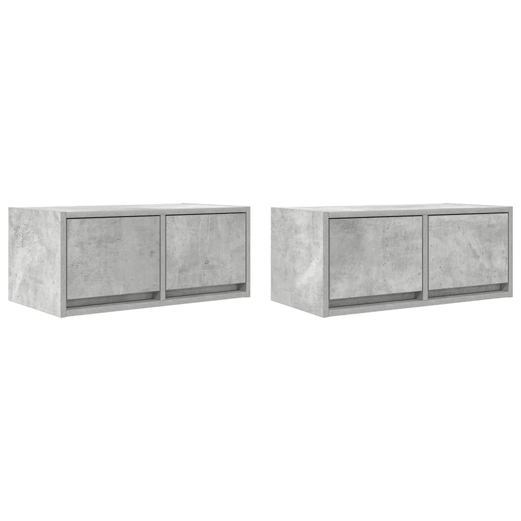 Televizoriaus spintelės, 2vnt., 60x31x25,5 cm, mediena