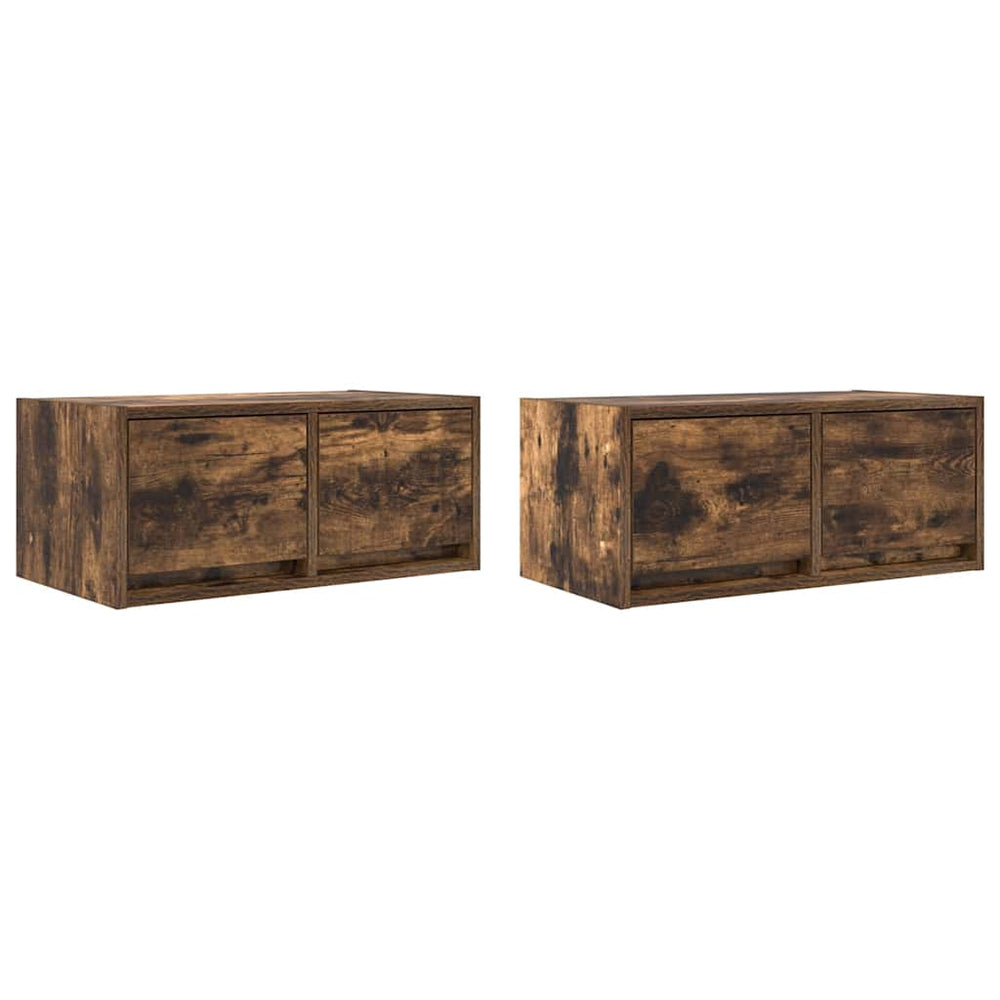 Televizoriaus spintelės, 2vnt., 60x31x25,5 cm, mediena