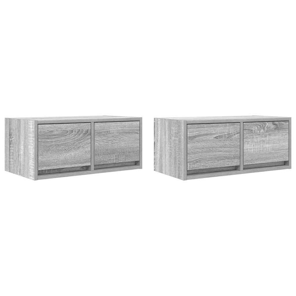 Televizoriaus spintelės, 2vnt., 60x31x25,5 cm, mediena