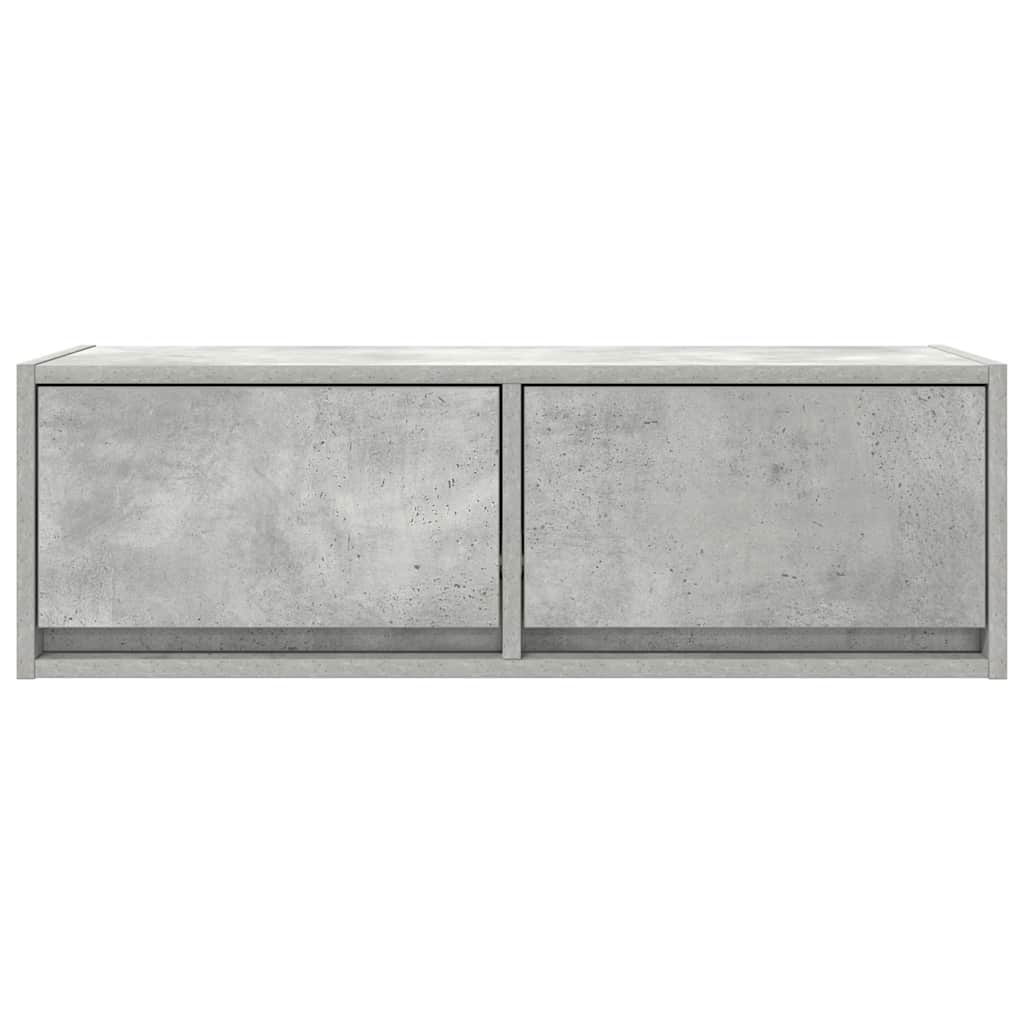 Televizoriaus spintelė, betono, 80x31x25,5cm, apdirbta mediena