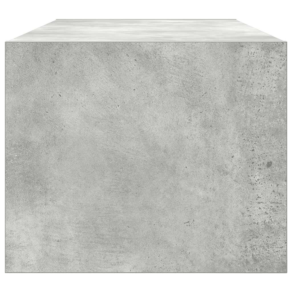 Televizoriaus spintelė, betono, 80x31x25,5cm, apdirbta mediena