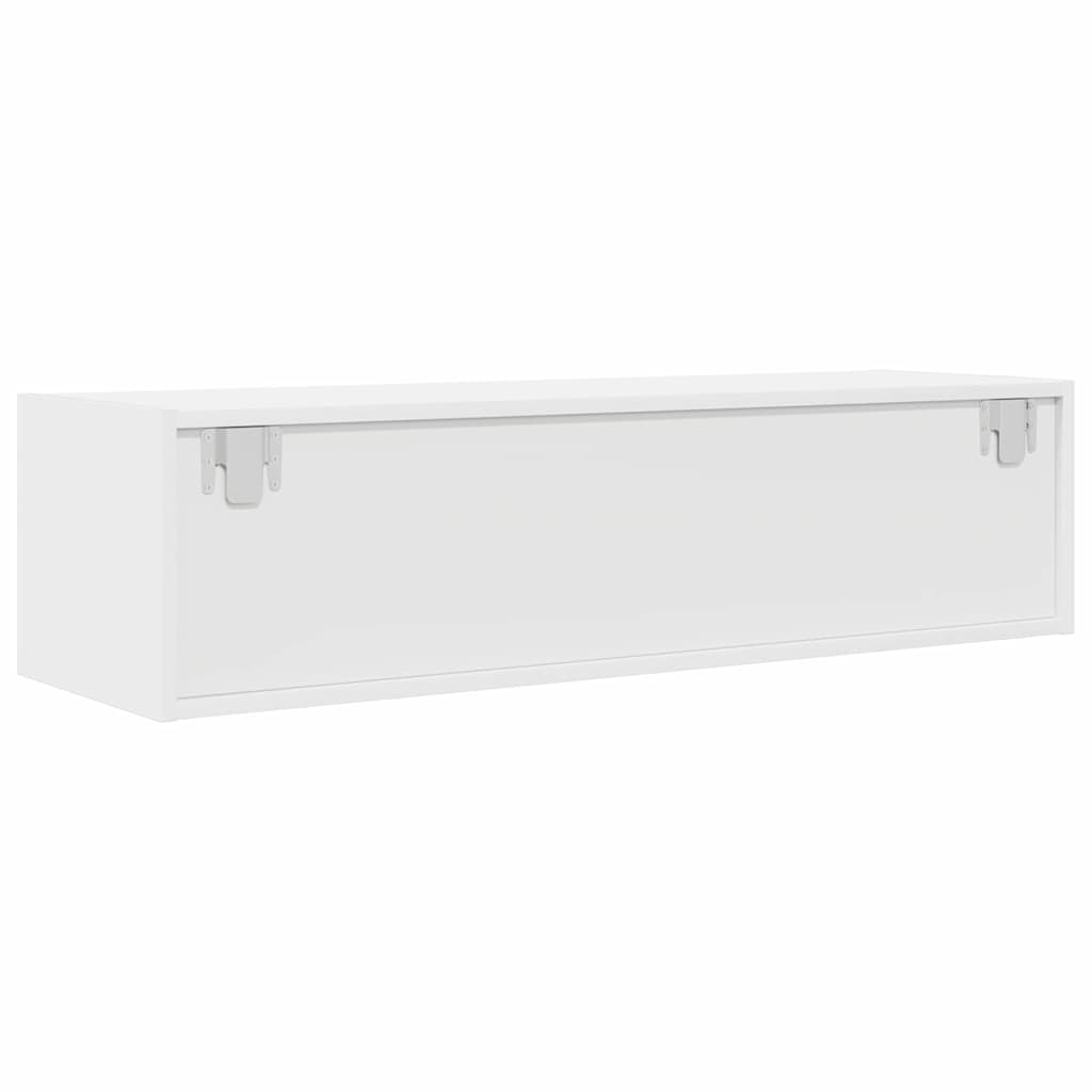 TV skapītis ar atvilktnēm Balts 100 x 31 x 25.5 cm