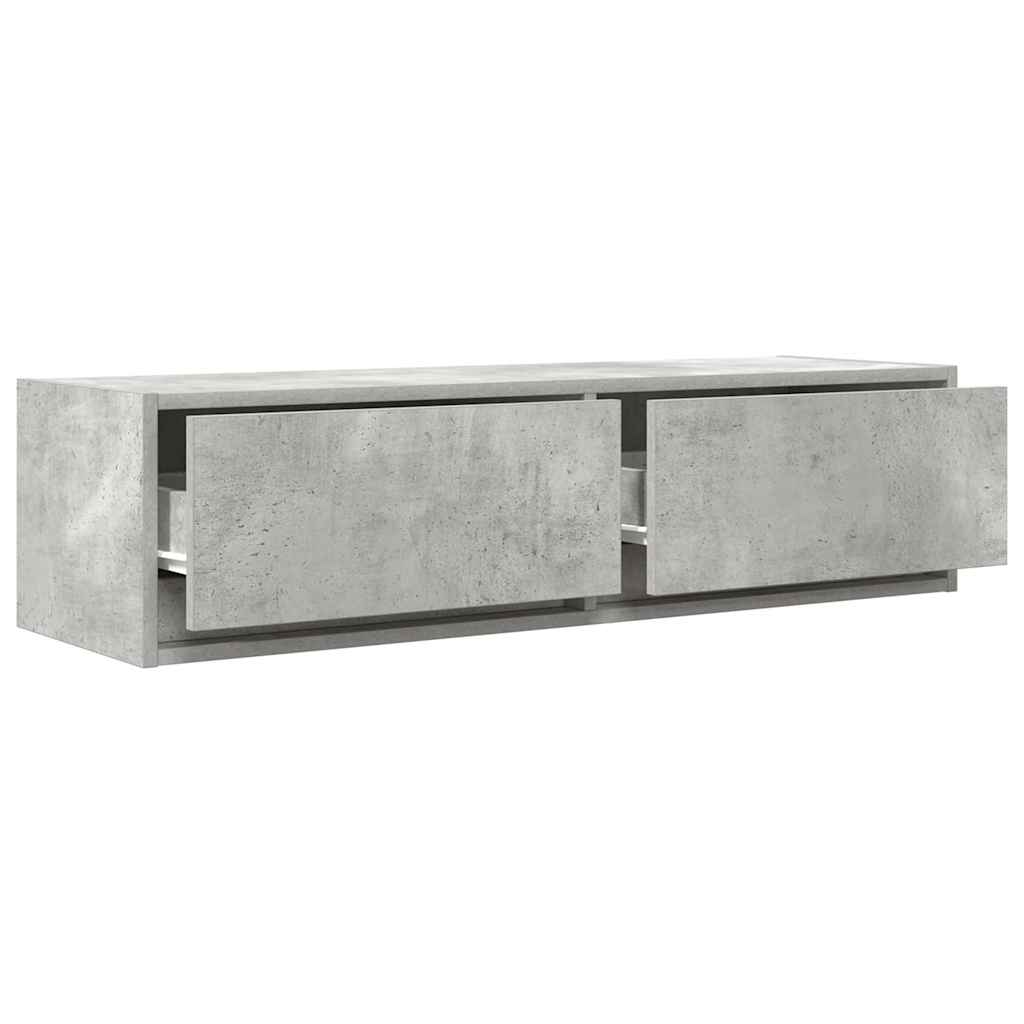 Televizoriaus spintelė Betono pilka 100 x 31 x 25.5 cm