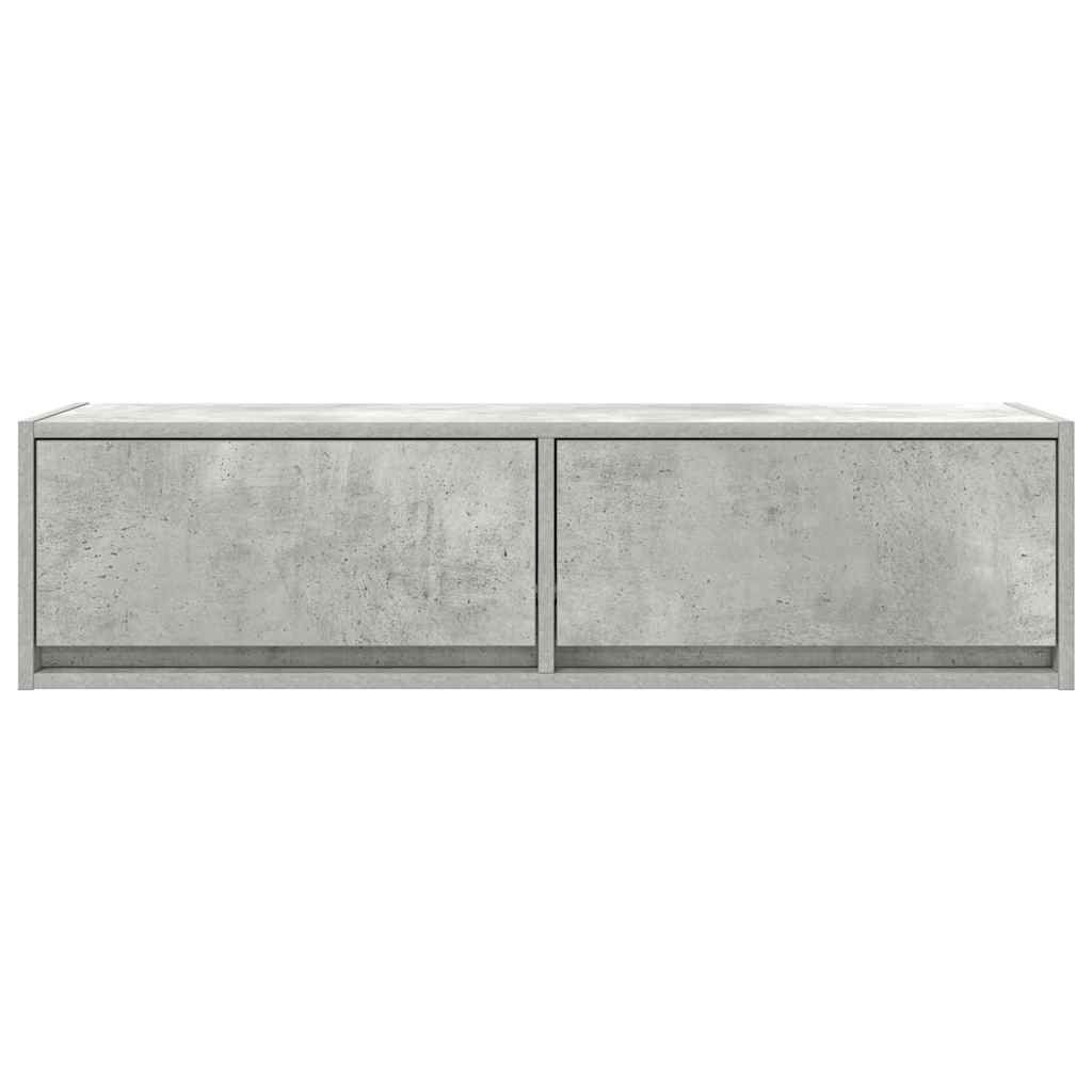 Televizoriaus spintelė Betono pilka 100 x 31 x 25.5 cm