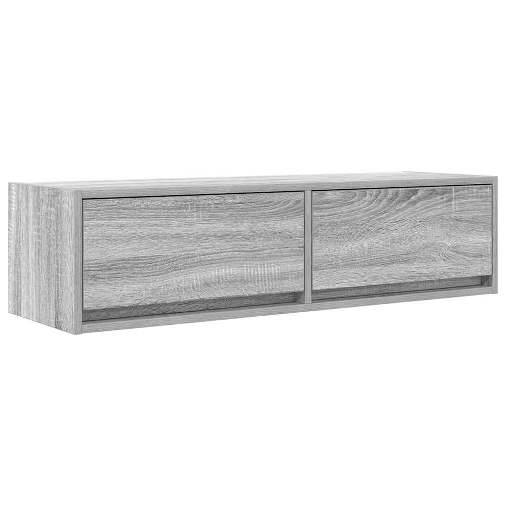 Televizoriaus spintelė Pilka sonoma ąžuolo 100 x 31 x 25.5 cm