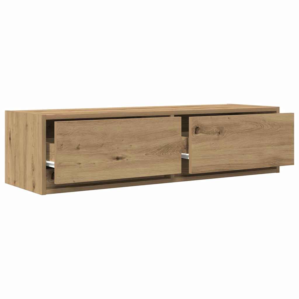 TV cabinet artisan oak 100 x 31 x 25.5 cm