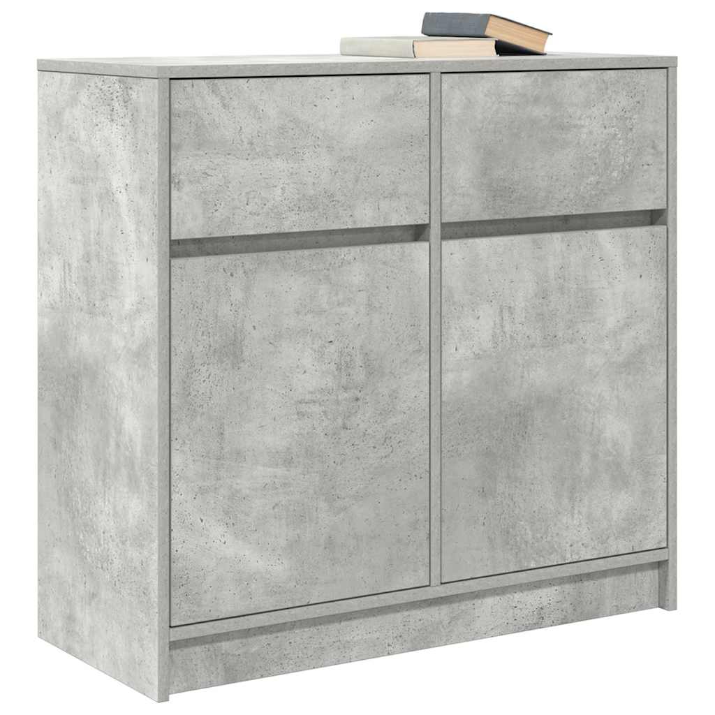 Side cabinet with a drawer, 80x34x76 cm, wood