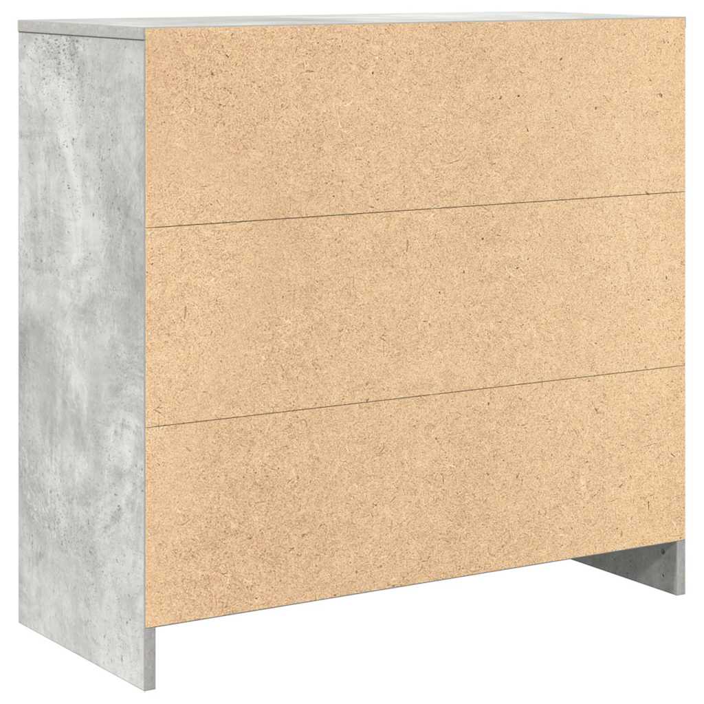 Side cabinet with a drawer, 80x34x76 cm, wood