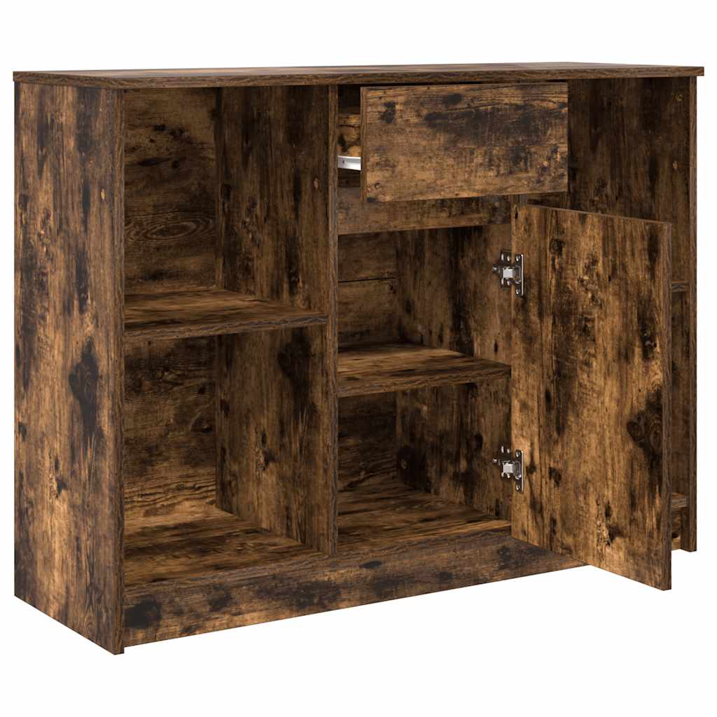 Sideboard with drawer, 101x35x76 cm, wood