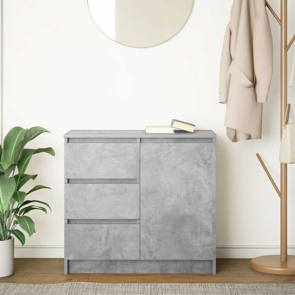 Side cabinet with drawer, 71x35x65 cm, wood